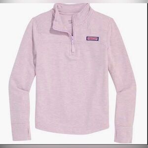 Vineyard Vines Dreamcloth Relaxed Shep Shirt - Sea Grape Heather - Kids Size 3T